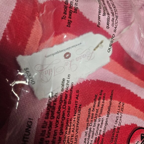 NWT Pink Heart Mock Neck Long Sleeve Sweater - Picture 2 of 13